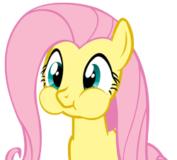 Size: 11132x10000 | Tagged: safe, artist:danton-damnark, character:fluttershy, episode:stare master, g4, my little pony: friendship is magic, absurd resolution, aweeg*, cute, female, holding breath, puffy cheeks, simple background, solo, transparent background, vector