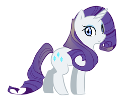 Size: 700x550 | Tagged: safe, artist:tearzah, character:rarity, species:pony, species:unicorn, female, looking at you, mare, simple background, solo, white background