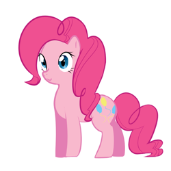Size: 700x700 | Tagged: safe, artist:tearzah, character:pinkie pie, species:earth pony, species:pony, female, solo