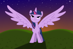 Size: 4465x3000 | Tagged: safe, artist:thunderelemental, character:twilight sparkle, character:twilight sparkle (alicorn), species:alicorn, species:pony, female, mare, solo