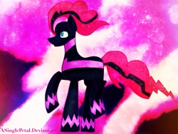 Size: 2048x1536 | Tagged: safe, artist:asinglepetal, character:fili-second, character:nightmare pinkie pie, character:pinkie pie, episode:power ponies, g4, my little pony: friendship is magic, female, nightmarified, solo