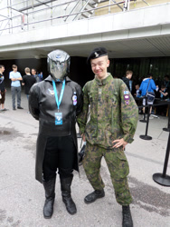Size: 3456x4608 | Tagged: safe, artist:juu50x, species:human, 2014, brony commander, cosplay, crystal fair con, finland, irl, irl human, photo, soldier