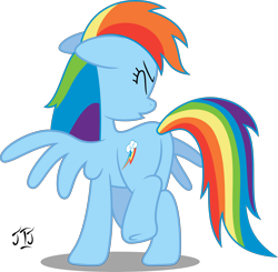 Size: 4000x3916 | Tagged: safe, artist:mlp-scribbles, character:rainbow dash, female, plot, simple background, sneezing, solo, transparent background, vector
