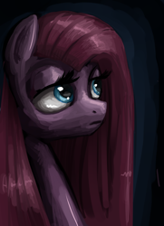 Size: 2600x3600 | Tagged: safe, artist:clrb, character:pinkamena diane pie, character:pinkie pie, female, solo, straight hair