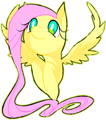 Size: 600x700 | Tagged: safe, artist:tearzah, character:fluttershy, happy, smiling