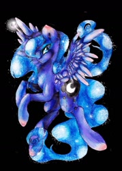 Size: 1024x1433 | Tagged: safe, artist:art-surgery, character:princess luna, female, solo