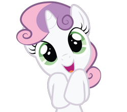 Size: 3500x3100 | Tagged: safe, artist:ethaes, character:sweetie belle, species:pony, species:unicorn, episode:hearts and hooves day, g4, my little pony: friendship is magic, female, filly, high res, open mouth, simple background, solo, transparent background