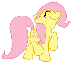 Size: 1280x1118 | Tagged: safe, artist:toonfreak, character:fluttershy, species:pegasus, species:pony, confident, female, mare, profile, simple background, smiling, solo, transparent background, walking
