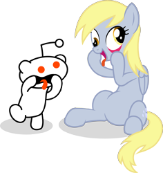 Size: 3050x3237 | Tagged: safe, artist:capt-nemo, character:derpy hooves, species:pegasus, species:pony, female, high res, mare, reddit, snoo