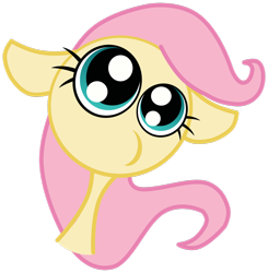 Size: 1280x1305 | Tagged: safe, artist:toonfreak, character:fluttershy, species:pegasus, species:pony, bust, female, floppy ears, mare, portrait, simple background, solo, transparent background