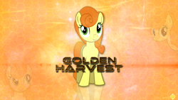 Size: 2732x1536 | Tagged: safe, artist:drfatalchunk, artist:geonine, artist:jamesg2498, artist:sirleandrea, character:carrot top, character:golden harvest, species:earth pony, species:pony, c:, cute, cutie top, female, looking at you, mare, smiling, solo, vector, wallpaper