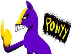 Size: 321x240 | Tagged: safe, artist:hipster-ponies, flockdraw, ponified, solo, the maxx