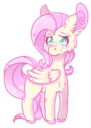Size: 400x558 | Tagged: safe, artist:adoeable, artist:manticat, character:fluttershy, species:pegasus, species:pony, cheek fluff, colored pupils, cute, ear fluff, female, heart eyes, mare, missing cutie mark, shyabetes, simple background, solo, transparent background, unshorn fetlocks, wingding eyes