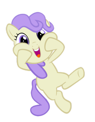 Size: 791x1010 | Tagged: safe, artist:avisola, character:cream puff, female, filly, simple background, solo, transparent background, vector