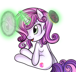 Size: 626x589 | Tagged: safe, artist:twilight7070, character:sweetie belle, cutie mark, female, simple background, solo, the cmc's cutie marks, white background