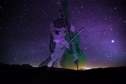 Size: 4256x2832 | Tagged: safe, artist:tootootaloo, character:octavia melody, cello, female, musical instrument, night, solo, stars, wallpaper