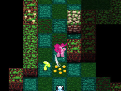 Size: 400x300 | Tagged: safe, artist:rocketsex, character:pinkie pie, crypt of the necrodancer, female, pixel art, solo