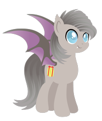 Size: 2000x2370 | Tagged: safe, artist:rish--loo, oc, oc only, species:bat pony, species:pony, bat pony oc, bat wings, fangs, female, hooves, lineless, mare, solo, spread wings, wings