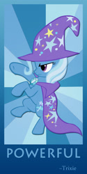 Size: 1024x2048 | Tagged: safe, artist:waranto, character:trixie, species:pony, species:unicorn, female, mare, poster