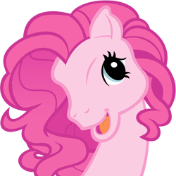 Size: 1000x1000 | Tagged: safe, artist:draikjack, character:pinkie pie, episode:too many pinkie pies, g4, my little pony: friendship is magic, spoiler:s03, pinkie blind, simple background, transparent background, vector