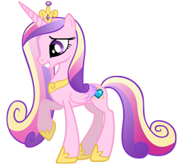 Size: 4000x3689 | Tagged: safe, artist:draikjack, character:princess cadance, female, simple background, solo, transparent background, vector
