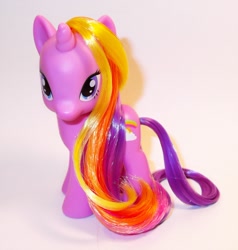 Size: 804x845 | Tagged: safe, artist:shadow1085, official, character:rainbow flash, species:pony, brushable, irl, photo, solo, toy