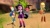 Size: 1920x1080 | Tagged: safe, artist:fivefreddy, character:applejack, character:pinkie pie, character:rainbow dash, character:twilight sparkle, character:twilight sparkle (alicorn), my little pony:equestria girls, 3d, drum kit, drums, gmod, guitar, kitty0706, microphone, musical instrument, outset island, reference, the legend of zelda, the legend of zelda: the wind waker