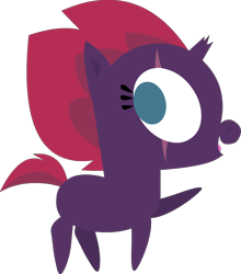 Size: 620x705 | Tagged: safe, artist:twitchy-tremor, derpibooru original, character:fizzlepop berrytwist, character:tempest shadow, species:pony, my little pony: the movie (2017), chibi, cute, eye scar, pointy ponies, scar, simple background, transparent background