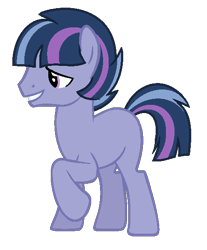 Size: 484x584 | Tagged: safe, artist:cutiesparkle, oc, oc only, oc:northern star, parent:star tracker, parent:twilight sparkle, parents:twitracker, species:earth pony, species:pony, male, offspring, simple background, solo, stallion, transparent background