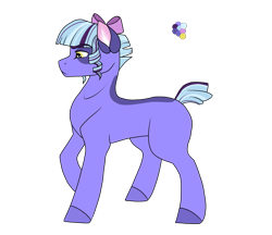 Size: 1513x1305 | Tagged: safe, artist:cyrinthia, oc, oc only, oc:chrystin, parent:coco pommel, parent:rarity, parents:marshmallow coco, species:earth pony, species:pony, female, magical lesbian spawn, mare, offspring, raised hoof, reference sheet, simple background, solo, transparent background
