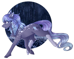 Size: 1304x1036 | Tagged: safe, artist:hazepages, oc, oc only, species:earth pony, species:pony, female, mare, rain, running, simple background, solo, transparent background