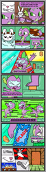 Size: 1000x3740 | Tagged: safe, artist:metal-jacket444, character:angel bunny, character:spike, comic:angel vs spike, angel is a bunny bastard, bath, bathroom, comic, dab, dialogue, soap, soap bubble, speech bubble, toilet, water