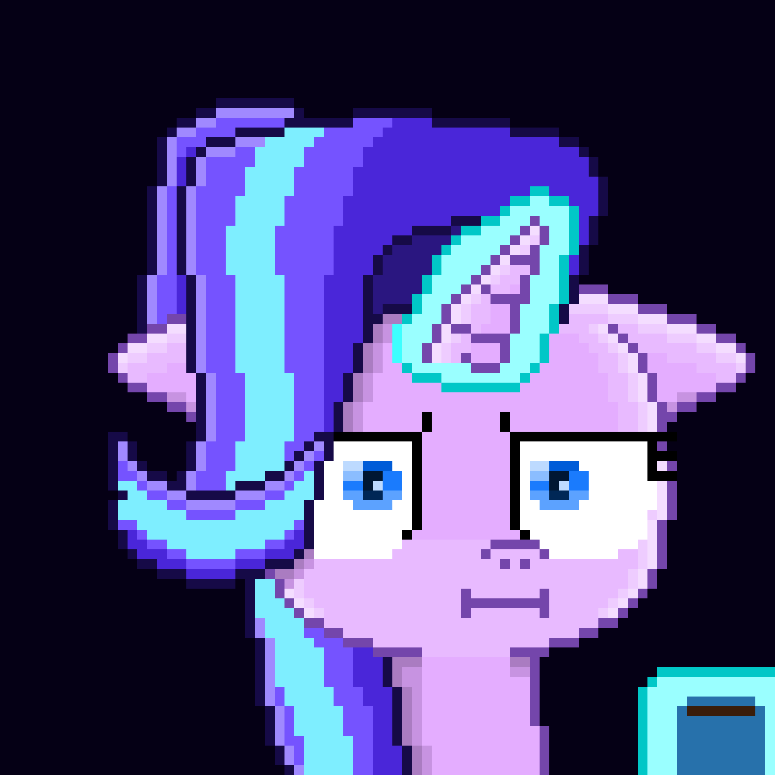 Size: 2528x2528 | Tagged: safe, artist:superhypersonic2000, character:starlight glimmer, species:pony, species:unicorn, episode:marks for effort, g4, my little pony: friendship is magic, animated, chocolate, cup, empathy cocoa, female, food, glowing horn, hot chocolate, i mean i see, pixel art, solo