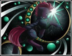 Size: 1800x1400 | Tagged: safe, artist:scarletsfeed, character:tempest shadow, species:pony, species:unicorn, my little pony: the movie (2017), armor, broken horn, eye scar, female, scar, solo