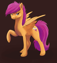 Size: 905x1000 | Tagged: safe, artist:bugiling, character:scootaloo, older
