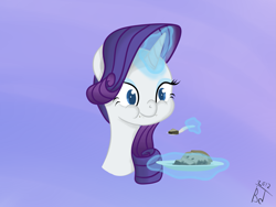 Size: 2045x1540 | Tagged: safe, artist:blastdown, character:rarity, episode:spike at your service, g4, my little pony: friendship is magic, pie