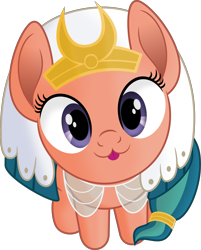 Size: 3491x4337 | Tagged: safe, artist:kopcap94, character:somnambula, species:pegasus, species:pony, g4, .svg available, :3, big head, blep, cute, female, looking at you, mare, silly, simple background, smiling, solo, somnambetes, tongue out, transparent background, vector