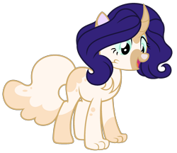 Size: 1772x1528 | Tagged: safe, artist:rosebuddity, oc, oc:darlia lilith, parent:capper dapperpaws, parent:rarity, parents:capperity, female, hybrid, interspecies offspring, offspring, simple background, solo, transparent background