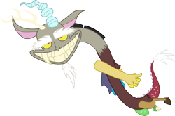 Size: 5000x3339 | Tagged: safe, artist:mrbarthalamul, character:discord, courage the cowardly dog, freaky fred