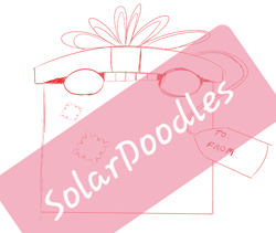Size: 662x560 | Tagged: safe, artist:solardoodles, species:pony, any gender, any race, any species, box, commission, gift box, hooves, peeking, pony in a box, sketch, your character here