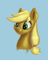 Size: 1446x1818 | Tagged: safe, artist:stink111, character:applejack, bust, head, head only, portrait, simple background