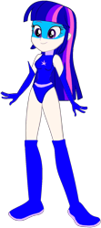 Size: 596x1341 | Tagged: safe, artist:supersamyoshi, character:twilight sparkle, species:human, my little pony:equestria girls, female, human coloration, magic gaia, simple background, solo, superhero, transparent background
