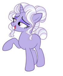 Size: 1456x1752 | Tagged: safe, artist:rosebuddity, oc, parent:rarity, parent:trixie, parents:rarixie, species:pony, species:unicorn, female, magical lesbian spawn, mare, offspring, simple background, solo, transparent background
