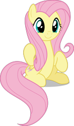 Size: 2920x4980 | Tagged: safe, artist:cencerberon, character:fluttershy, species:pegasus, species:pony, episode:discordant harmony, g4, my little pony: friendship is magic, .svg available, cute, female, high res, mare, shyabetes, simple background, sitting, smiling, solo, transparent background, vector