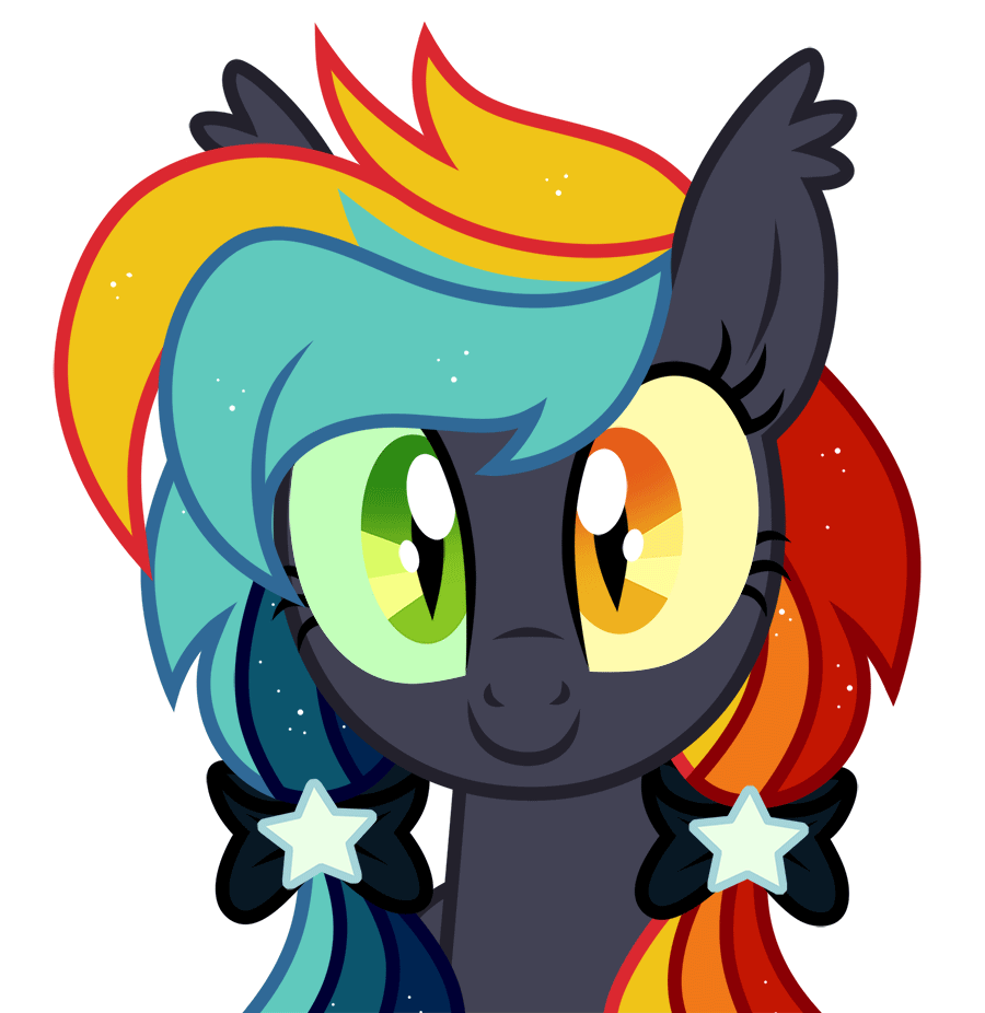 Size: 900x926 | Tagged: safe, artist:oyks, oc, oc only, oc:ivette nyxabelle, species:bat pony, species:pony, animated, bat pony oc, bat wings, blinking, bow, cute, gif, heterochromia, simple background, solo, transparent background, wings