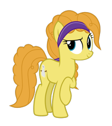 Size: 2652x2962 | Tagged: safe, artist:chomakony, oc, oc only, oc:jakeena, species:earth pony, species:pony, earth pony oc, female, headband, mare, raised hoof, show accurate, simple background, smiling, snowman, solo, transparent background