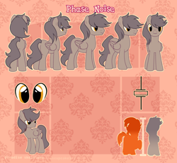 Size: 4000x3700 | Tagged: safe, artist:paradiseskeletons, oc, oc:phase noise, species:pegasus, species:pony, reference sheet