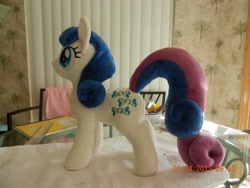 Size: 4000x3000 | Tagged: safe, artist:equestriaplush, character:bon bon, character:sweetie drops, species:earth pony, species:pony, cutie mark, female, hooves, irl, mare, photo, plushie, solo