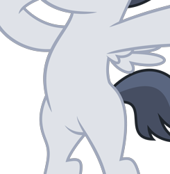 Size: 4064x4151 | Tagged: safe, artist:sinkbon, edit, character:rumble, species:pegasus, species:pony, g4, belly, bipedal, featureless crotch, high res, male, pictures of bellies, simple background, solo, transparent background, vector, vector edit