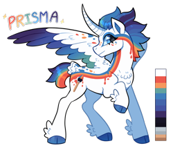 Size: 930x796 | Tagged: safe, artist:lastnight-light, oc, oc:prisma, species:alicorn, species:pony, g4, female, mare, simple background, solo, transparent background, two toned wings, wings